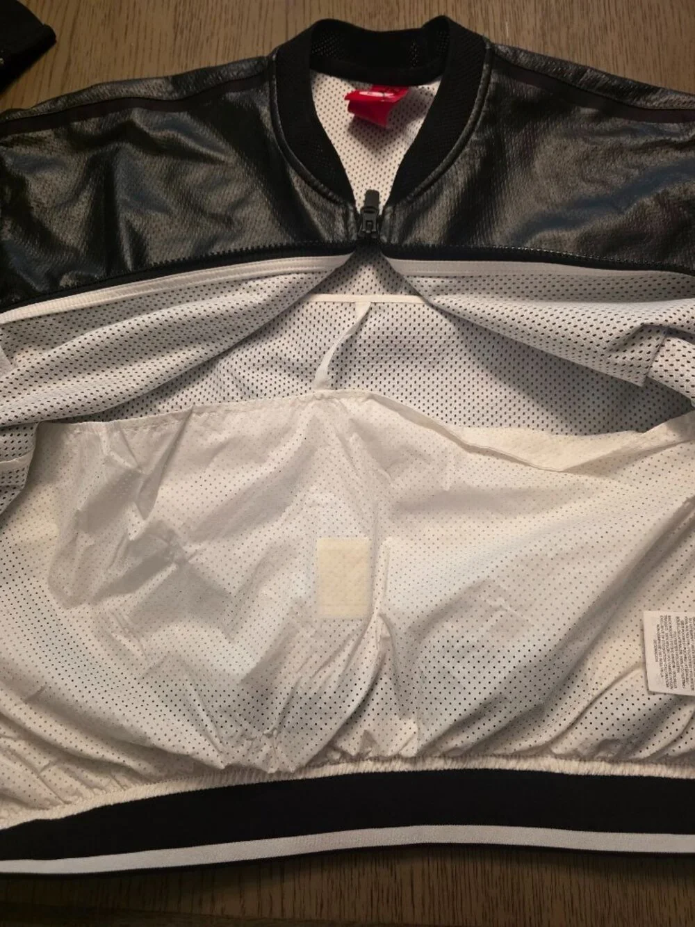 NIKE Court Fall Black Bomber Tennis Jacket S - 744004